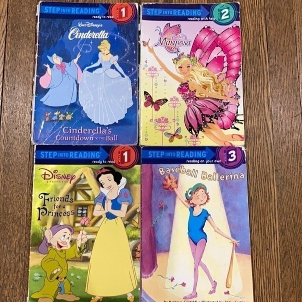 C2for$10, books - Bundle 4 Step into reading books​​​​​​ AB